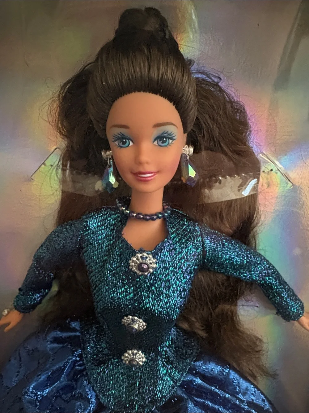 This is the Sapphire Sophisticate Barbie (Special Edition), by Mattel 1997
